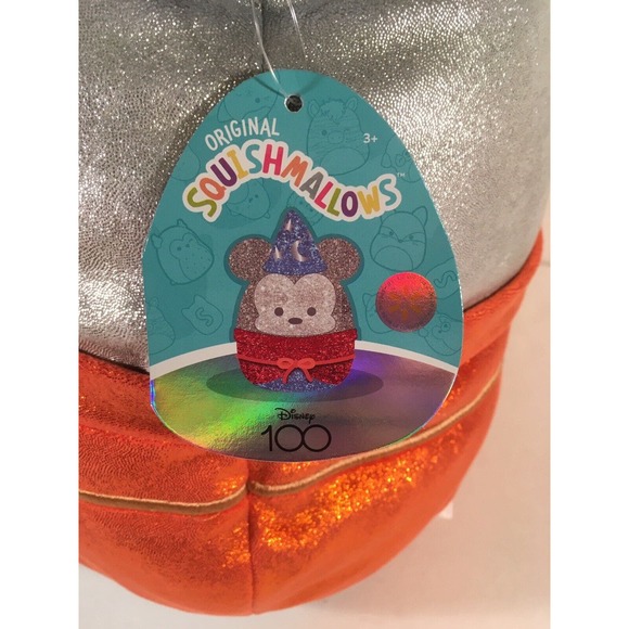 Squishmallows Mickey Mouse Sorcer's Apprentice Disney 100 Plush 14"  NWT Officia - Picture 6 of 8